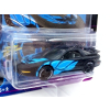 1993 Pontiac Firebird T/A black & blue firebird flames - skala 1:64 - Johnny Lightning